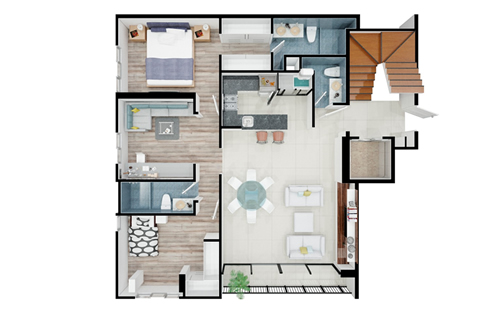 FLAT 202 – 302 - 402