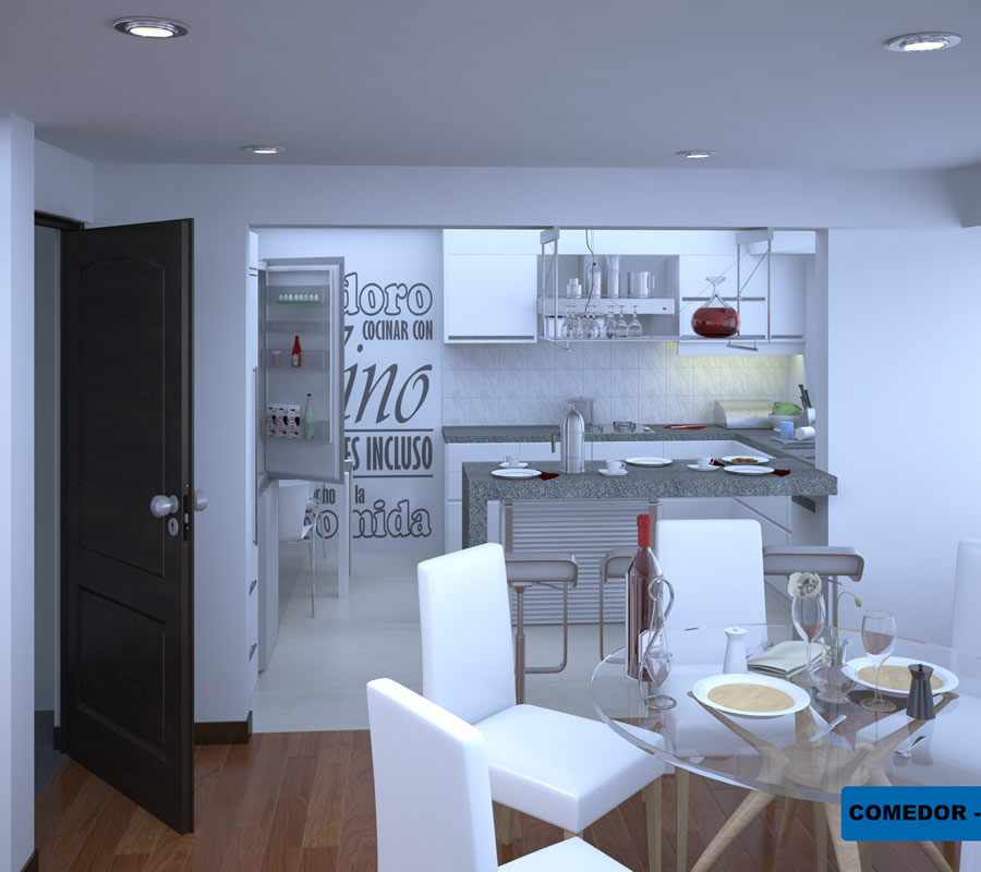 Cocina comedor